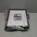 Egofine 11x14 Picture Frames Set of 4, Made of Solid Wood Covered by Plexiglass 5x7 and 8x10 with Mat or 11x14 without Mat, for Table Top Display and Wall Mounting Photo Frame Black