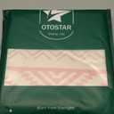 OTOSTAR Outdoor Waterproof Throw Pillow Covers 20x20 Inch Set of 4 Boho Farmhouse Outdoor Cushion Covers for Patio Funiture Garden（Geometry80Pink）Pack of 3