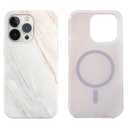 Magnetic Case for iPhone 13 Pro Max 6.7 inch Compatible with MagSafe Charging Soft TPU Bumper Slim Shockproof Protective Cute Cover with Screen Protector(Abstract Retro Marble Stone)