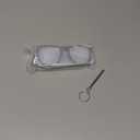 Gleyemor Blue Light Glasses for Men Women Trendy Square Frame Blue Light Blocking Lens Computer Glasses (Black)