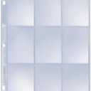 Ultra Pro Silver Series 9 Pocket Pages (25 count pack)