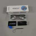 Gaoye Blue Light Blocking Glasses Women/Men, Computer Gaming Fake Eyeglasses Anti UV Ray-Spring Hinge (**Black)