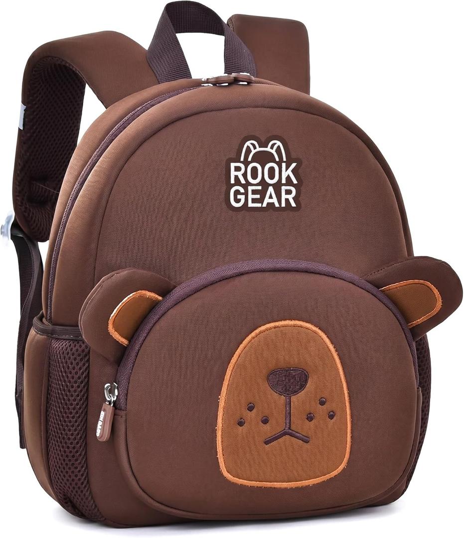 Simple and modern school backpacks suitable for girls, lightweight and durable student backpacks suitable for girls (brown, Large)