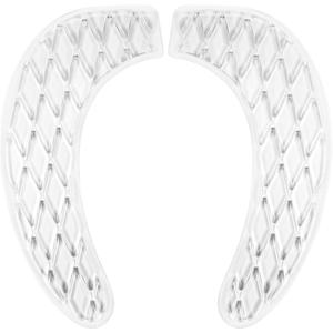 Gel Toilet Seat Cover, Toilet Seat Cushion, Toilet Cover Portable and Washable Toilet Seat Cover Universal, Washable for Standard U Shape Toilet Seats (Clear)