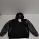 GEEK LIGHTING Boys Sherpa Lined Hoodie Kids Fleece Sweatshirt Full Zip Hooded Jacket M