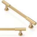 10 Pack Champagne Bronze Cabinet Pulls 5 Inch(128mm) Honey Bronze Kitchen Cupboard Handles Solid Heavy Duty Zinc Alloy Drawer Pulls