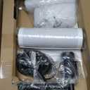 SIBRILLE Floor Lamp with Linen Shade, Dimmable Tall Standing Lamp with Remote Control & 3 Color Temperatures, Modern Corner Floor Lamps for Living Room Bedroom Office, 9W LED Bulb Included