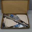 SPACECARE Mini Fridge Stand Mobile Roller, Adjustable Furniture Dolly with 4 Locking Wheels, Heavy Duty Washing Machine Base, Universal Appliance Pedestal for Dryer and Refrigerator- Off White (Ivory)