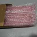 LUCKFOX Mahjong Racks with Pushers Set of 4, Pink Glitter Acrylic