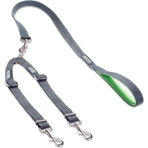 Mighty Paw Double Dog Leash - Double Leash for Two Dogs No Tangle Design. Split Lead for 2 Pets. Adjustable to Fit All Sized Breeds. Reflective Dual Pet Lead for People with 2 Pups (Lite | Dogs 0-30lbs) Mighty Paw Double Dog Leash - Double Leash for Two Dogs No Tangle Design. Split Lead for 2 Pets. Adjustable to Fit All Sized Breeds. Reflective Dual Pet Lead for People with 2 Pups (Lite | Dogs 0-30lbs)