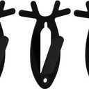 European Mount Skull Hanger with Antler Shape Deer Skull Mount for Deer Mule Antelope Coyote and Small Game Animals 3 Pack