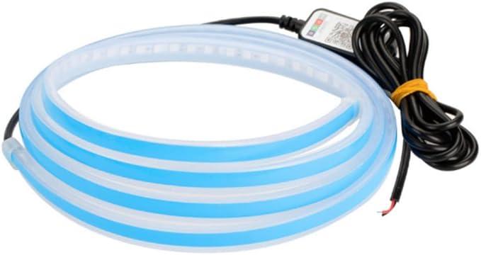 anso APP Control Car RGB LED DRL Hood Light-Strip Engine Cover Daytime Running Light (180cm)