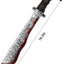 3 x Toy Knife for Kids - Safe Soft Red Blade Scary Fun Prop and Cosplay Party