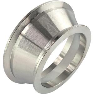 3" to 3.5" Exhaust Flange Adapter,Turbo Exhaust V-band Adaptor Flange CNC(3"ID to 3-1/2"ID)