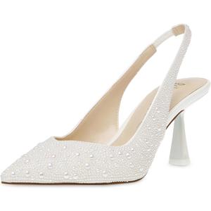 Betsey Johnson Women's Clark (9, Ivory)