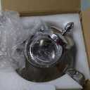 HIWARE 1000ml Glass Teapot with Removable Infuser, Stovetop Safe Tea Kettle, Blooming and Loose Leaf Tea Maker Set (33 oz)