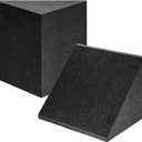 Foroomaco 2 Pack Delta Bass Traps for Wall Corners, 16.5"x15.8"x12" Acoustic Foam for Sound Absorption, Super Chunk Bass Traps for Home Studio and Room Acoustic Treatment