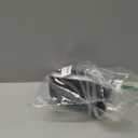 Amazon Basics Ceramic Space Heater, Portable Indoor Heating Solution, With Overheat and Tip-Over Protection, Thermostat, Non-Oscillating, 1500W, 7.52"D x 6.34"W x 9.45"H, Black