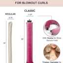 YOSHUYUKI Classic Heatless Curls Overnight Rods No Heat Hair Curlers to Sleep Jumbo Foam Large Hair Rollers for Long Short Hair Heatless Curling Rod Set Styling Tools with Satin Scarf Sonic
