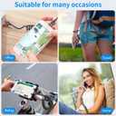 Coiled USB C Cable for Car, 2 Pack Type C Coiled Cable Fast Charging, USB to USBC Coiled Cable, USB C Car Charger Cord for iPhone 17 16 15, Samsung Galaxy S25 S24 S23 Ultra, Pixel 10 9