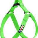 Pawtitas Solid Color Step-in Dog Harness - Green, Large, for Puppy & Dog Training & Walking (Large (Pack of 1))