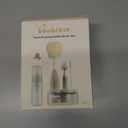 Baby Bottle Brush Set [Push-Press + Bendable Bottle Brush: 360Comprehensive Cleaning] Baby Bottle Cleaner Brush Set for Baby Bottle/Nipple/Straw/Breast Pump Drying Rack and Travel Bag Included (Green)