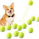 Mini Tennis Balls, 15 Pack 2 inch Dog Tennis Balls, Easy Catching Pet Playing Ball for 2 inch Dog Ball Launcher
