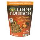 Love Crunch Dark Chocolate & Peanut Butter Granola, 11.5 oz (Pack of 6) Fair Trade Italian Dark Chocolate, 13g Whole Grains, Premium Organic Granola, Non-GMO, Vegan, Family Owned Company EXP: 07/04/2027