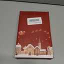 Artscope Christmas Oh Holy Night Merry Bright Jesus Wreath Throw Pillow Covers 18x18 Inch Set of 4, Winter Hoilday Christmas Decoration Pillow Cases for Home Sofa Couch Decor-Blue