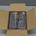 Sofa Legs Square Bed Feet 5 inch Wood Replacement Leg for Furniture Set of 4,Black (5, 4set)