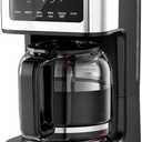 VEVOR Programmable Coffee Maker, 12 Cup Programmable Drip Coffee Makers with Touch Screen, 4-Hour Keep Warm Coffee Makers Drips, 2 Brew Strengths Drip Coffee Machine for Home, 24-Hour Programmable