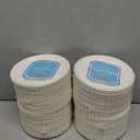 JOLLY PARTY 6 Inch White Paper Plates Uncoated, Everyday Disposable Paper Plates, Light Weight Small Dessert Plates, Round 6" Paper Plate Bulk, 800 Count