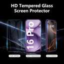 Cufelf Magnetic for iPhone 16 Pro Case(Compatible with Magsafe) Full Camera Protection,2+Full Coverage Screen Protector,Translucent Matte,Military Drop Protection Phone Case,6.3",Purple