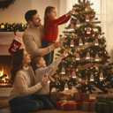 Nuenen 100 Pcs Mini Santa Hats 2.4x4.7 Inch Christmas Mini Elf Hats for Crafts Gifts Wine Bottle Xmas Party Table Decorations