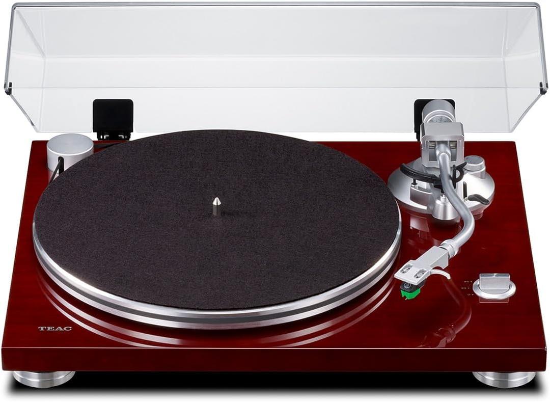TEAC TN-3B-SE Manual Belt-Drive Turntable, Cherry