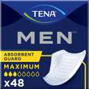 TENA Men Maximum Guards, Incontinence Pads for Men, 144 ct
Engineered to fit the male anatomy, these discreet, cup-shaped male guards help manage moderate bladder leaks, odor & wetness