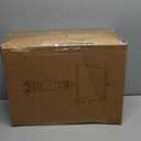 MOUVOVO 28" Tall Farmhouse Table Lamps Set of 2 with USB C+A Ports and AC Outlet, 3 Way Touch Control Rustic Bedside Lamp for Bedroom, Beige Vintage Nightstand Lamp for Living Room Office