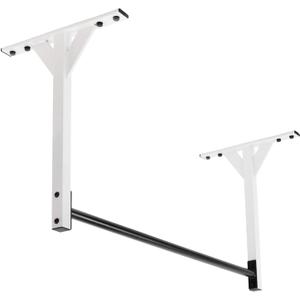 Wall or Ceiling Mount Pull Up Bar with 48 Straight Bar and 22 Risers, Double Wall Mounting Plates Fit 16 or 24 Studs and Joists by Ultimate Body Press