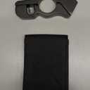 Helmet & Motorcycle Lock Combo - Brake Lock Anti-Theft for Mopeds, Motorbikes, ATVs, Dirt Bikes & Street Bikes (Black)