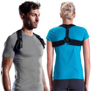 Gaiam Restore Posture Corrector for Women & Men - Back Straightener Adjustable Straps Compact Brace Support for Clavicle, Neck, Shoulder, Invisible Pain Relief (1 EA, Classic)
