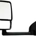 Velvac 714483 2020 Standard Door Mirror Black, 96" Body Width, 14.50" Arm, Standard Head, Driver Side