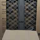 MYPET North States Paws Portable Pet Gate: 26-40" Wide. Pressure Mount. No Tools Needed. Made in USA, 23" Tall, Expandable, Durable Dog Gates for Doorways, Fieldstone Gray
