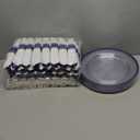 BESTSTAR 350PCS Clear and Blue Disposable Plates Set for 50 Guests, 100 Plastic Plates, 50 Cups, 50 Pre-Rolled Napkins with Plastic Cutlery for Party, Birthday, Thanksgiving, Christmas, Halloween