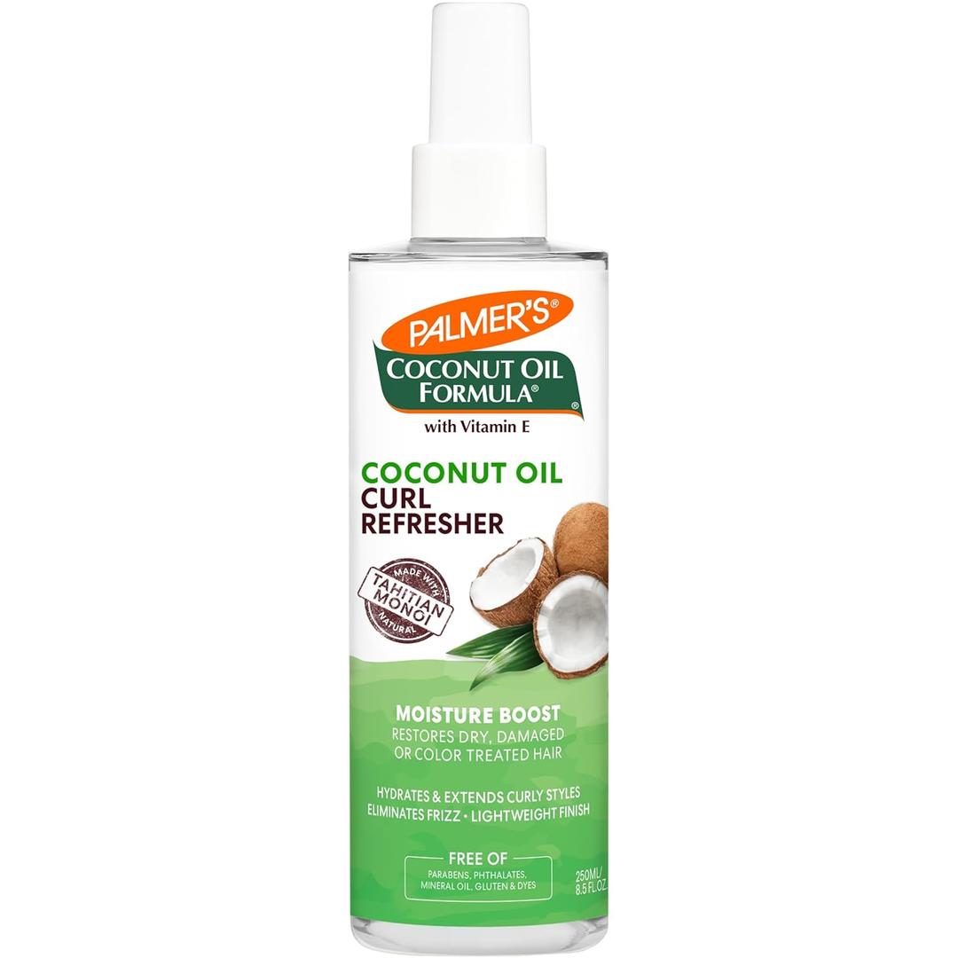 Palmer's Coconut Oil Formula Moisture Boost Curl Refresher Spray, 8.5 Ounce (8.5 Fl Oz (Pack of 1))