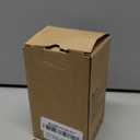 OFFIDIX Glass Plant Mister, 6.3 Inches Tall Vintage Style Spritzer Bronze Plastic Top Pump One Hand Watering Can Indoor Plant Spray Bottle for Garden, Plants, Cleaning (Dark Green)