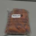 Mixhug Decorative Throw Pillow Covers, Velvet Cushion Covers, Solid Throw Pillow Cases for Couch and Bed, Burnt Orange, 16 x 16 Inches, Set of 2