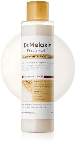Dr.Melaxin Peel Shot Glow Rice Toner 200ml hydrated Skin Cleansing Skin Korean Skin Care