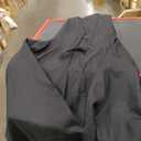 Men's Cosplay Cloak Robe Costume Halloween Tunic Hooded Uniform Size 3XL, Black 