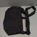 Crossbody Sling Bag for Women Men Trendy, Crescent Bag with Adjustable Strap, 2 Zippers Lightweight