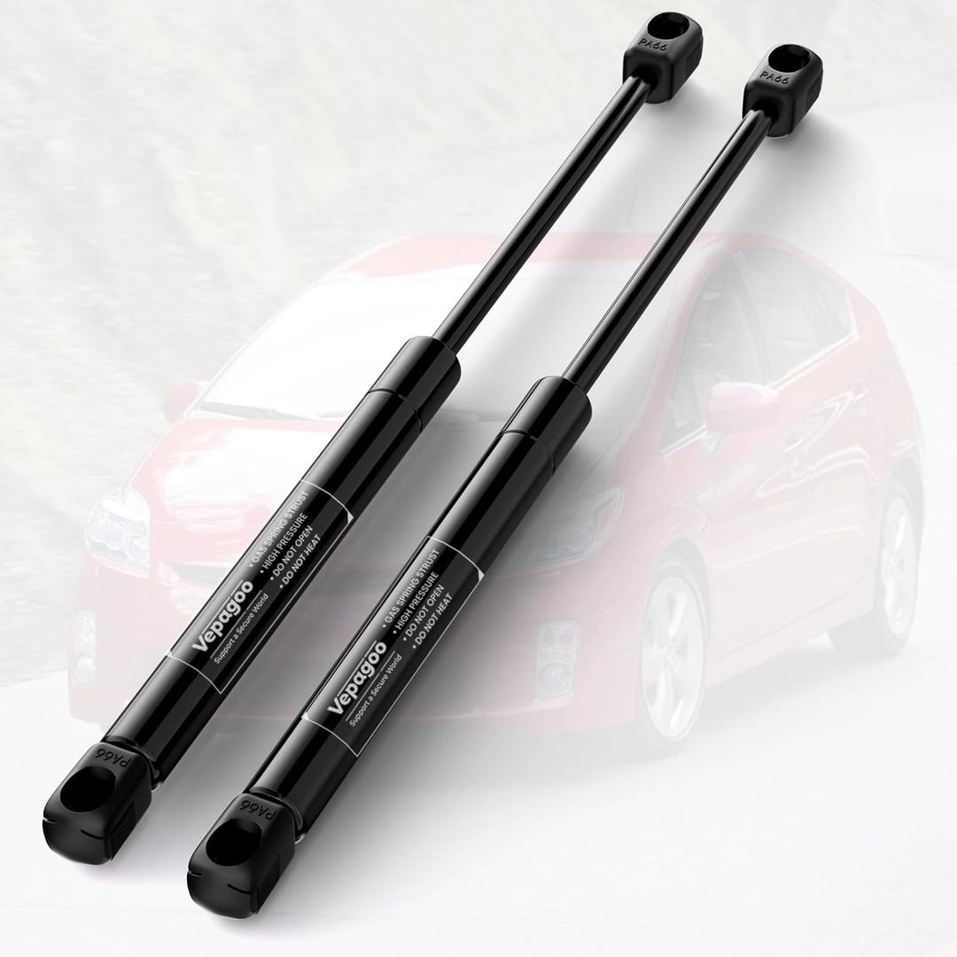 Vepagoo 4094 Rear Hatch Liftgate Tailgate Struts 2004-2009 Toyota Prius Gas Shock Rear Door Lift Supports Spring, Trunk Hatchback 4-Door Hatch 95493, 015513, 14913, 2Pcs